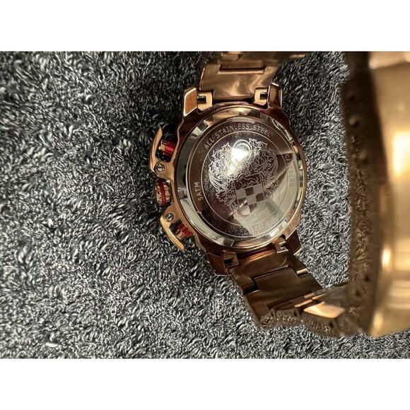 Vince Camuto Men's VC/1020BLRG "The Striker" Stainless Steel Dress Watch A3 - Picture 8 of 9